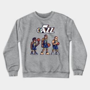 Utah jazz top crewneck sweatshirt